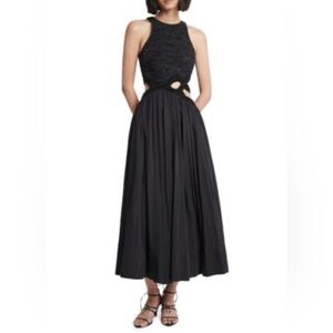 NWT Aje Catara Sequin Midi Dress Size AU 8/US 4